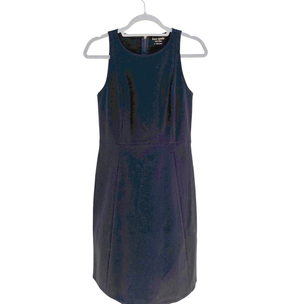 NWT Kate‎ Spade New York Black Paneled Pointe Dress Sleeveless Tailored Size S